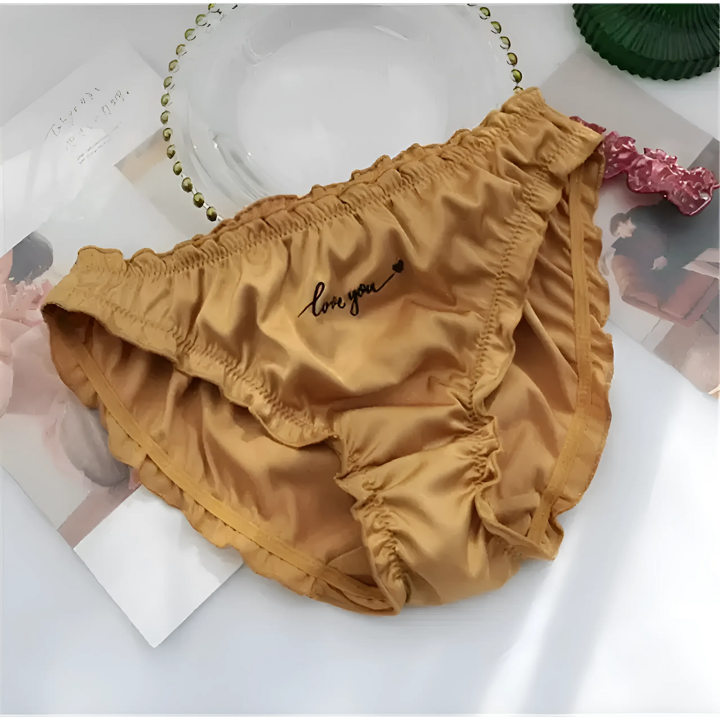 Or Culotte en dentelle lâche