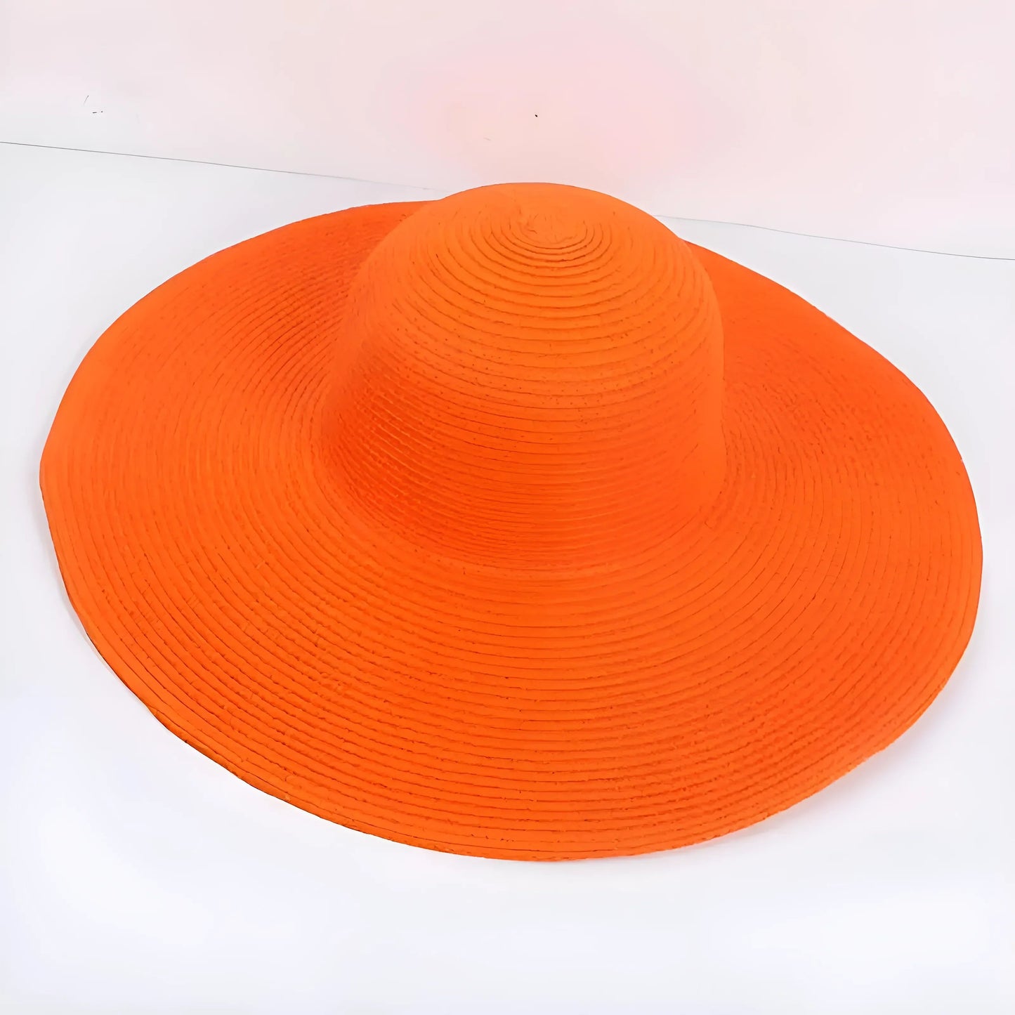 Orange Chapeau de plage classique