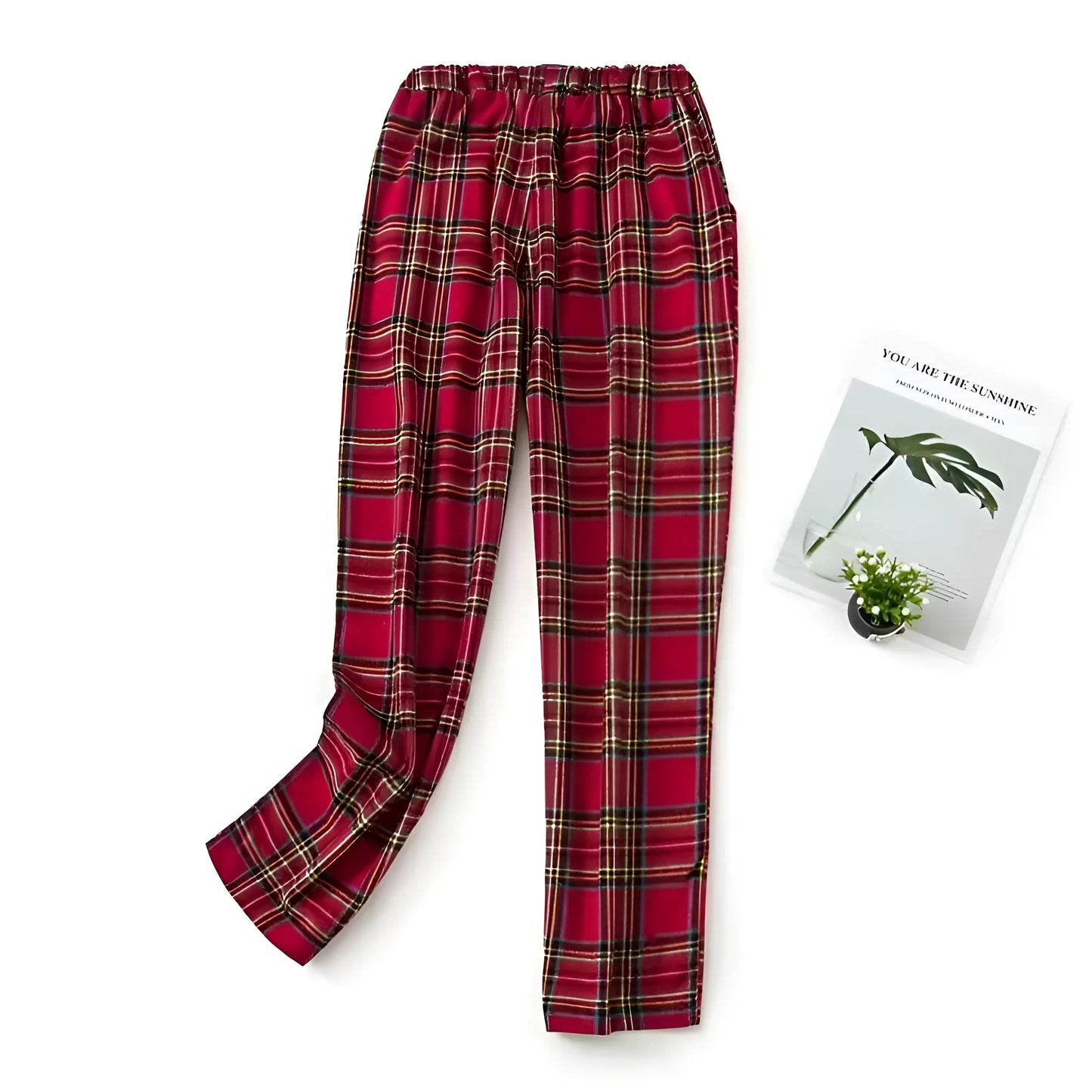 Pantalons de pyjama à carreaux