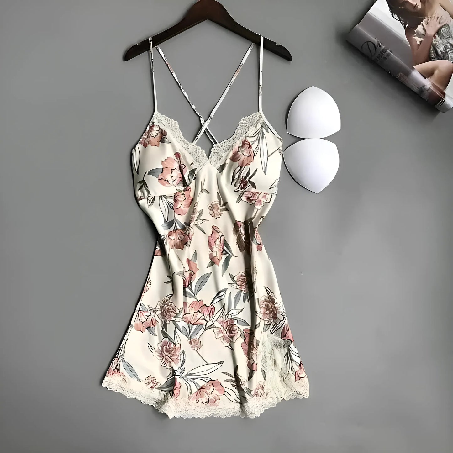 Pêche Nuisette à imprimé floral