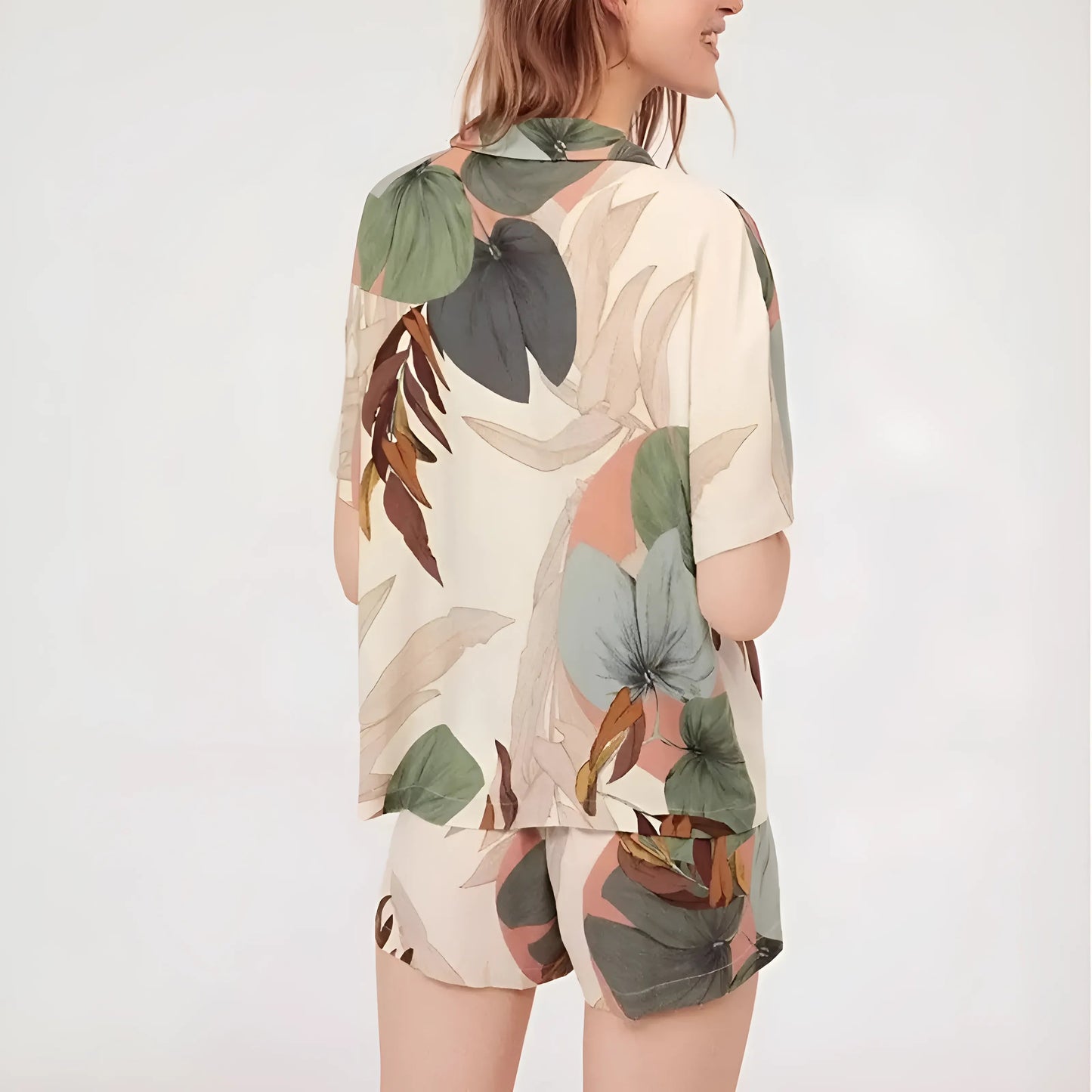 Pyjamas colorés à motifs pour femmes