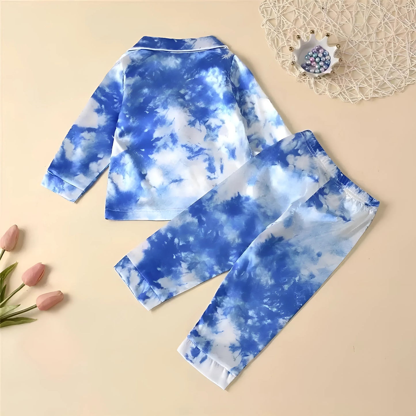 Pyjamas en soie pour enfants