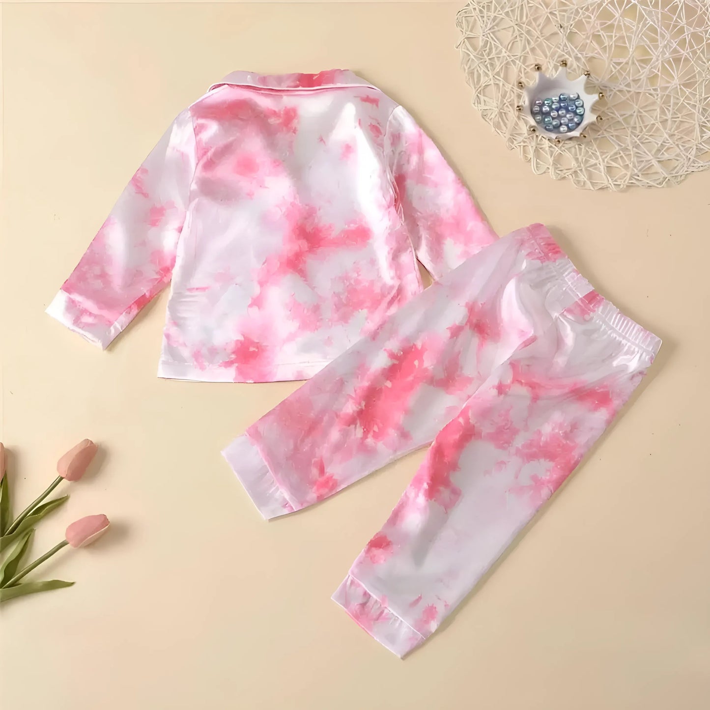 Pyjamas en soie pour enfants