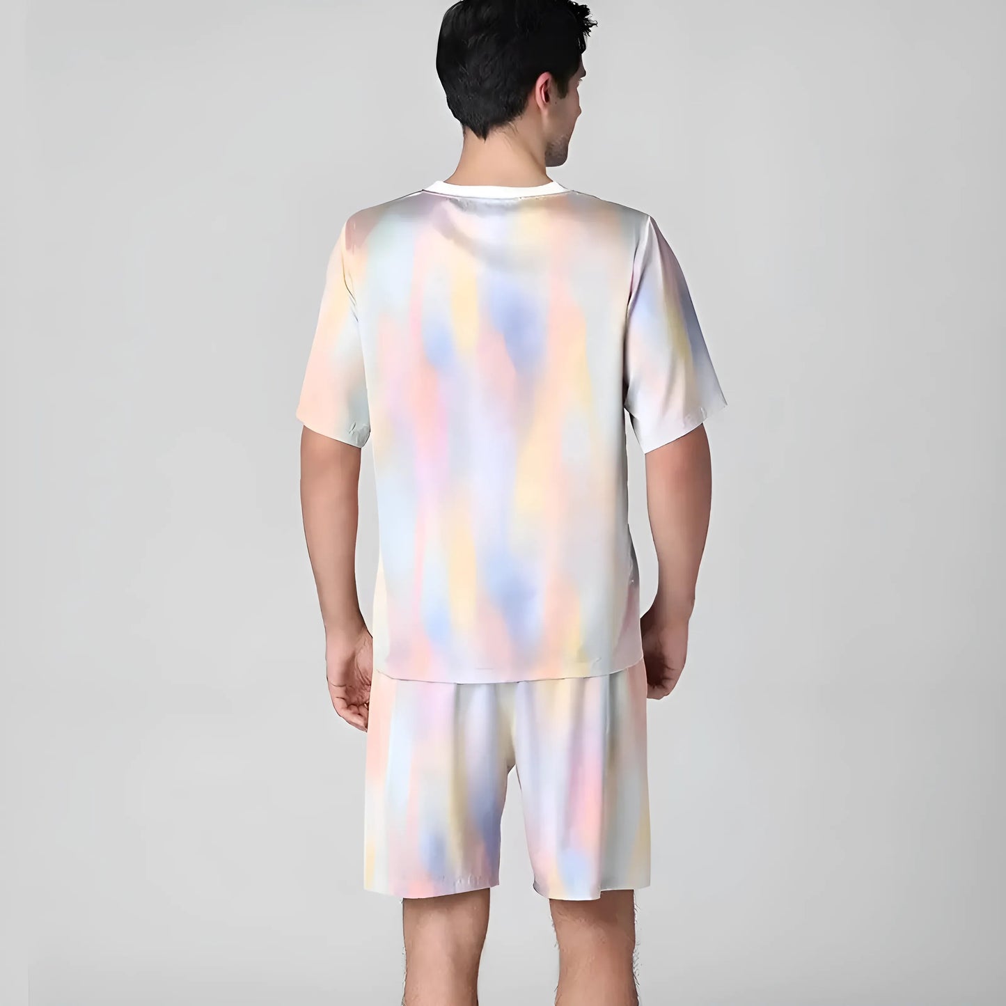 Pyjamas pour hommes en tie-dye