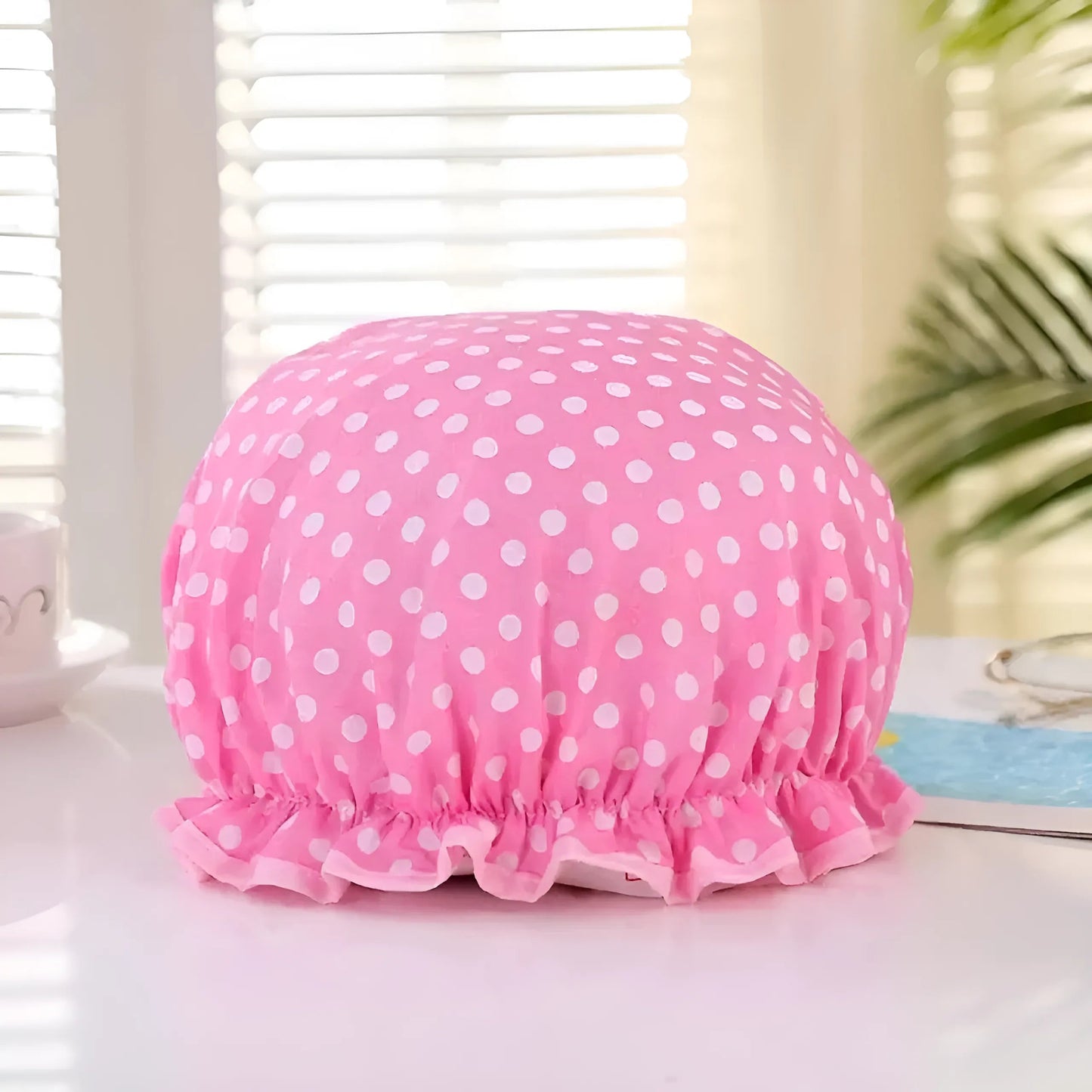 Rose Bonnet de bain à motifs