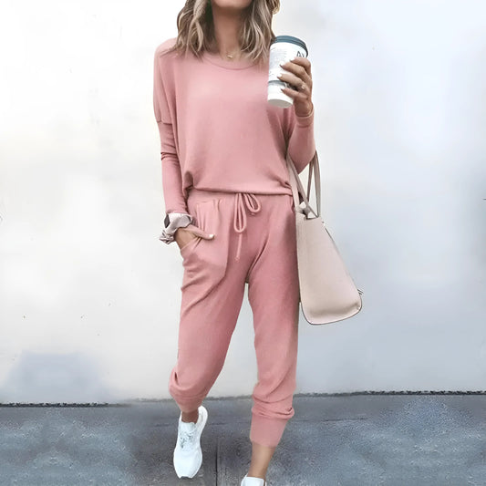 Rose Ensemble de survêtement décontracté