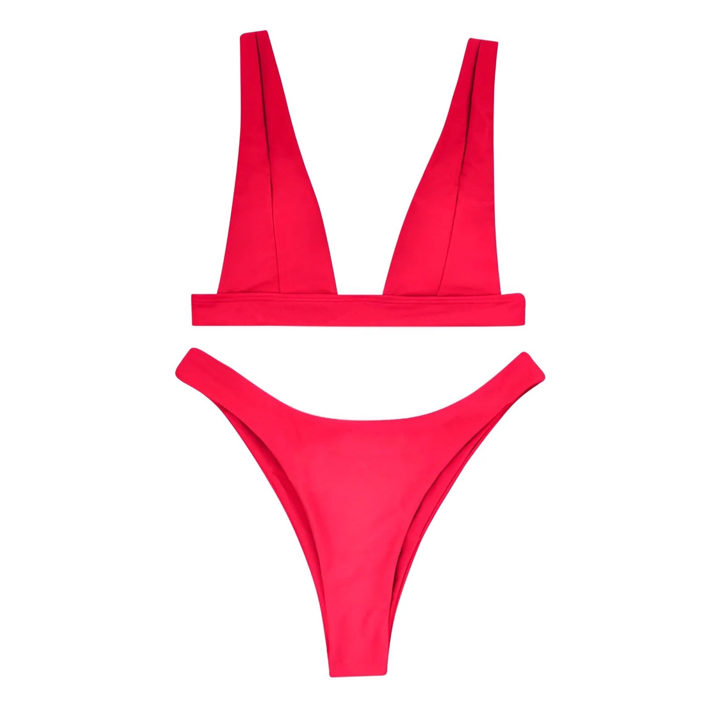 Rose foncé Maillot de bain universel en deux pièces