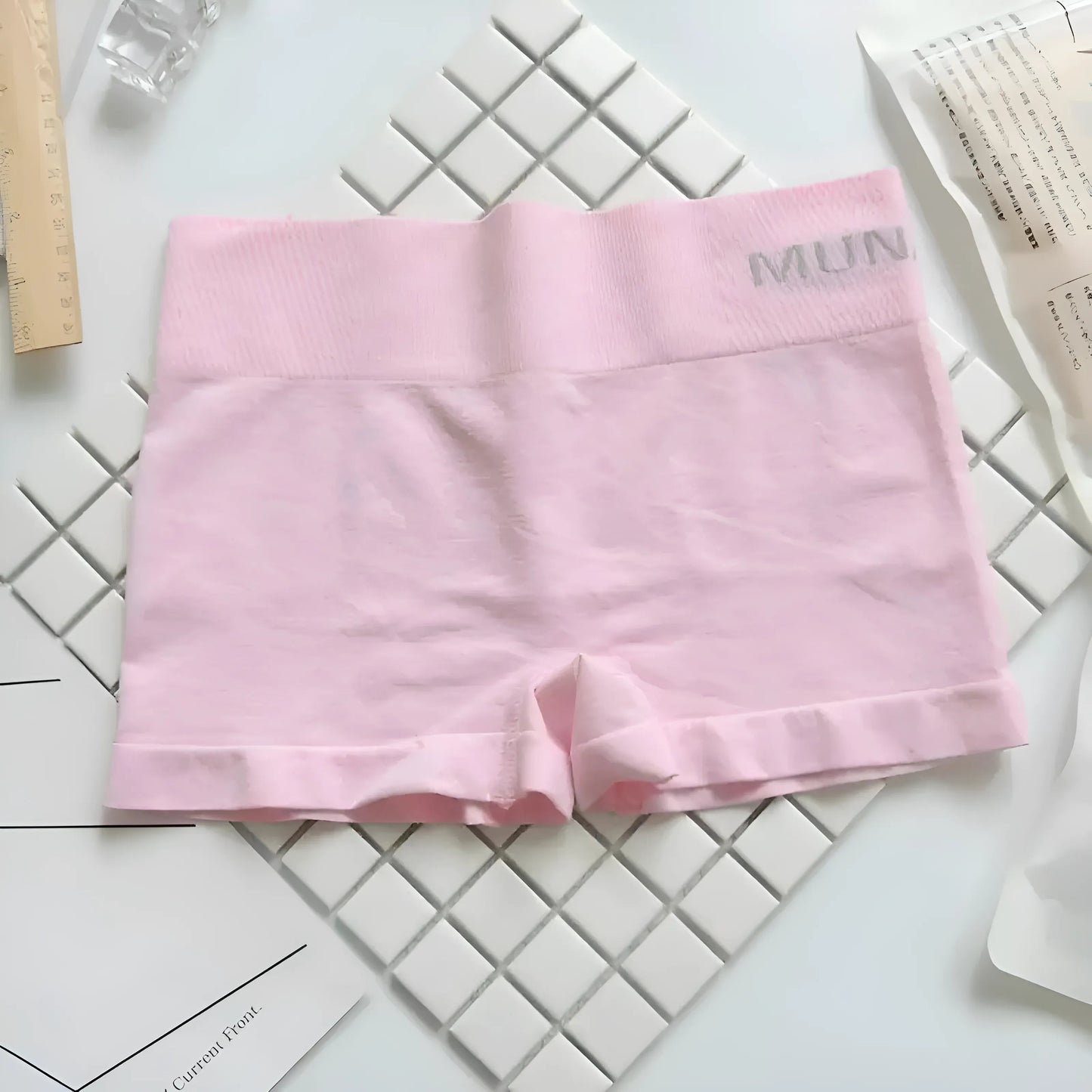 Rose Shorts de boxe universels pour femmes
