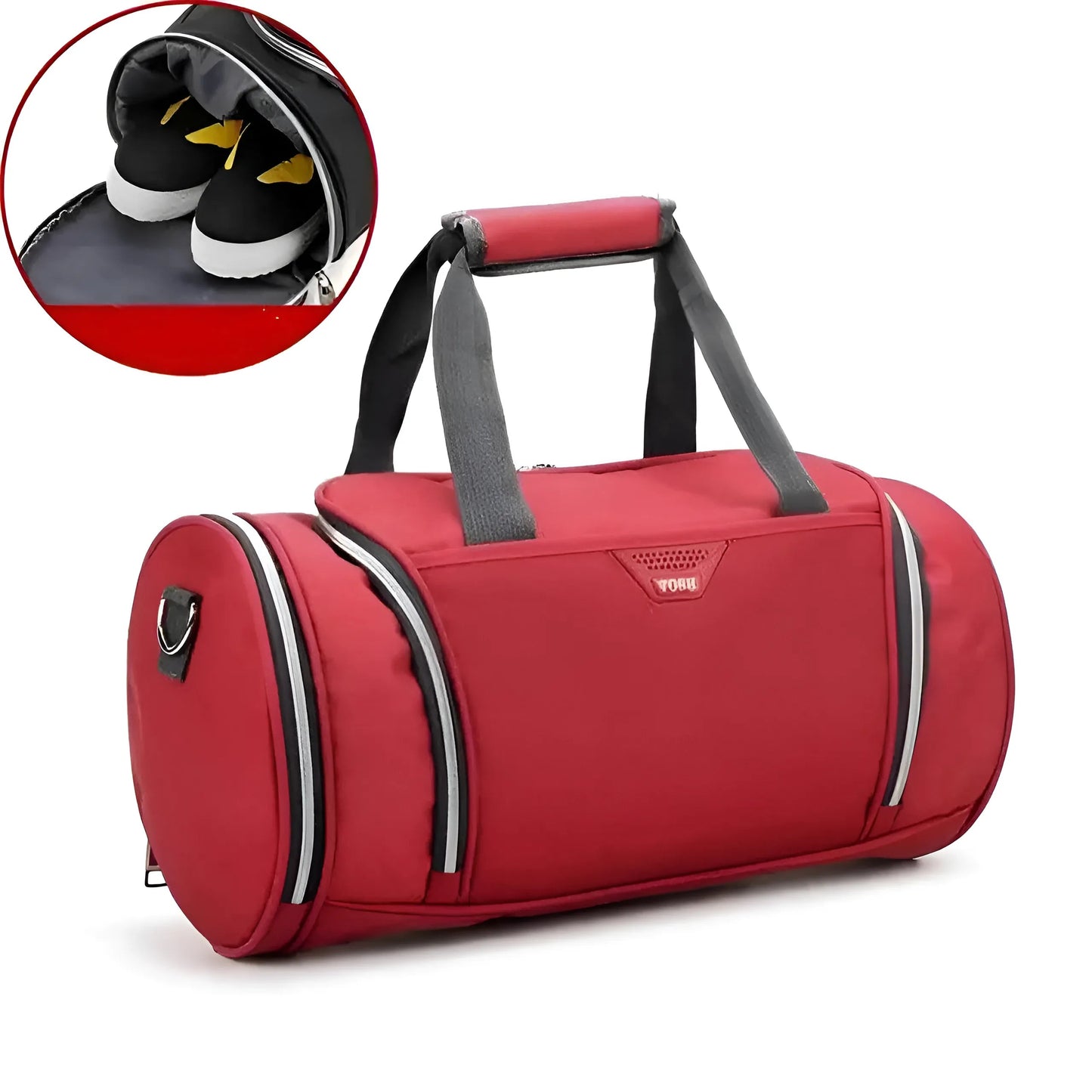 Rouge Sac de sport classique