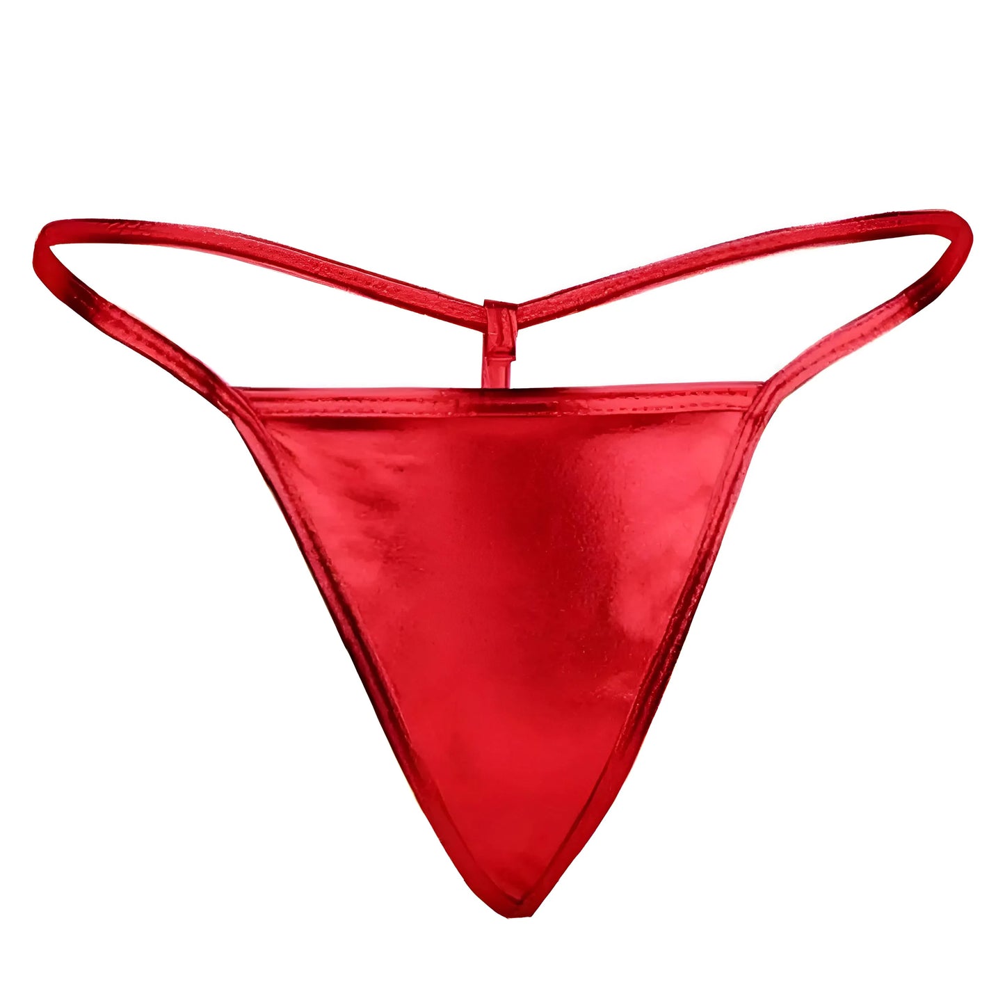 Rouge String en satin