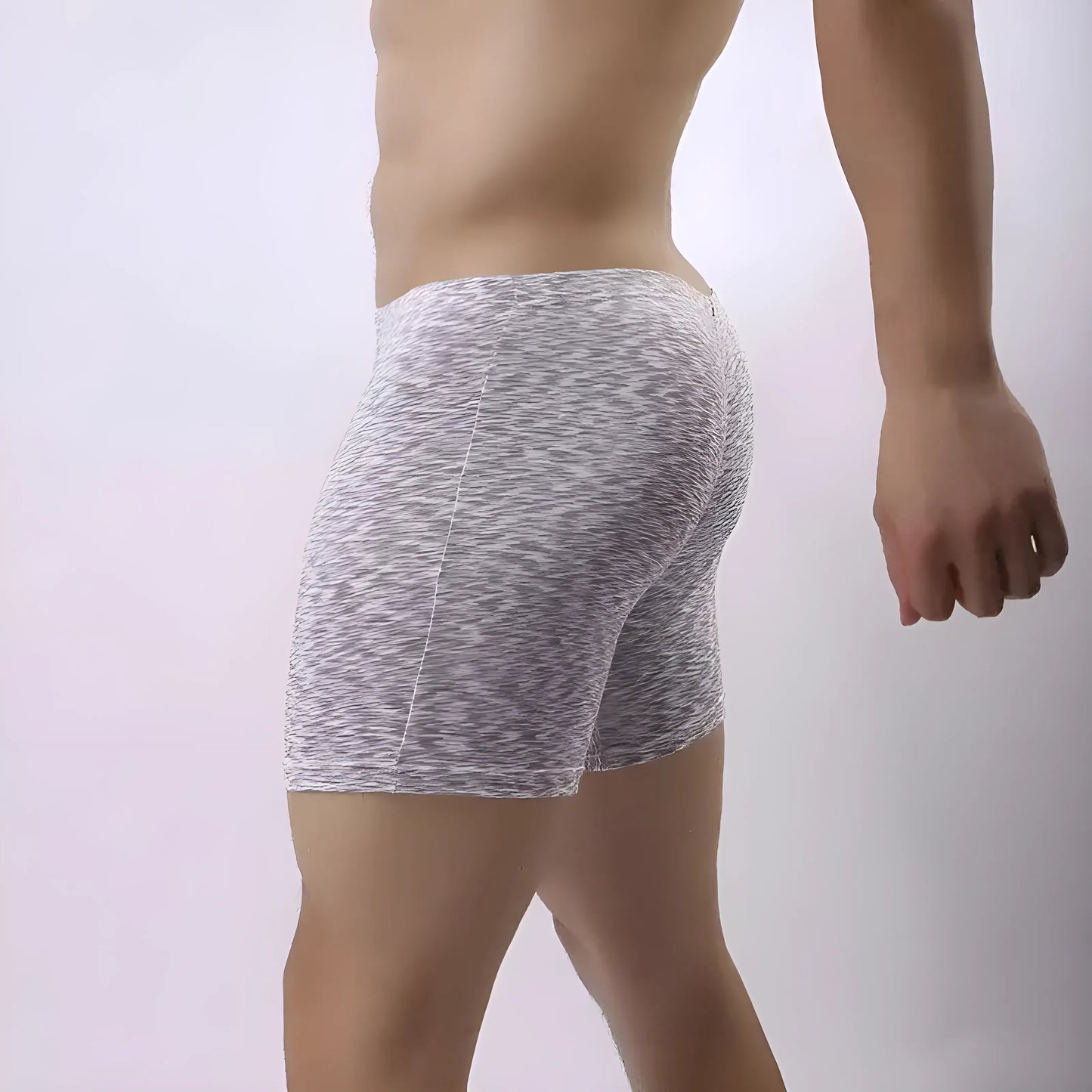 Shorts boxers longs respirants pour hommes