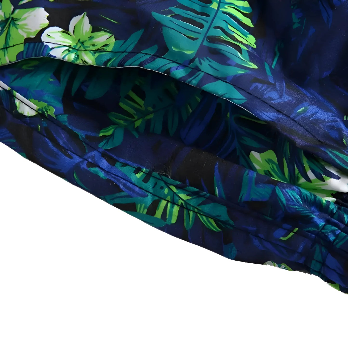 Shorts de bain longs pour hommes avec imprimé coloré