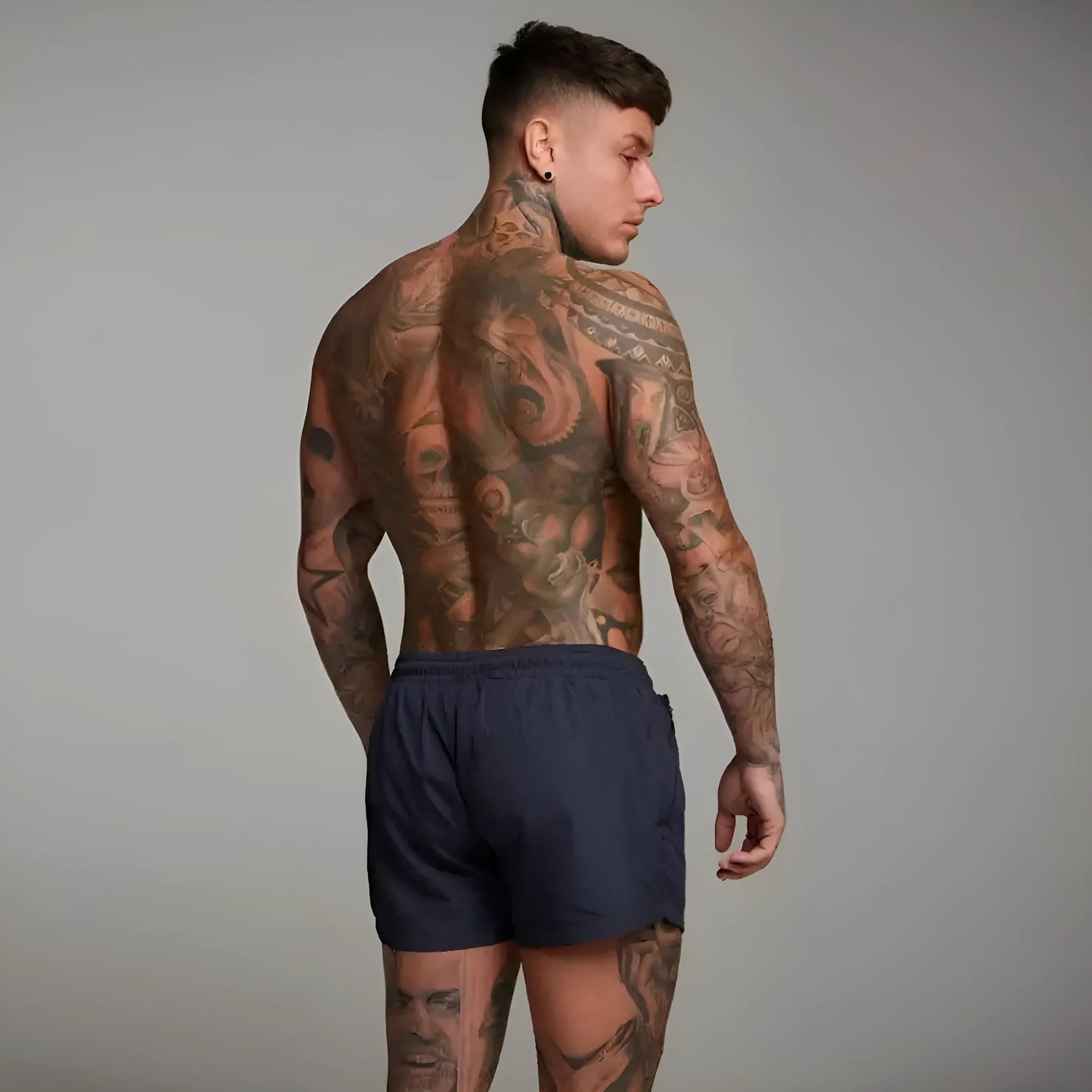 Shorts de bain pour hommes avec poche