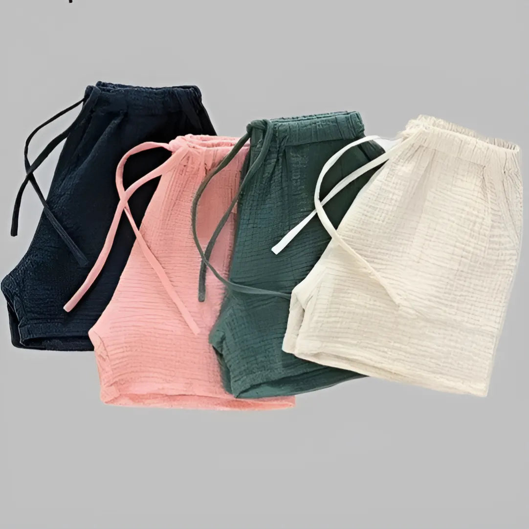 Shorts de sommeil noués