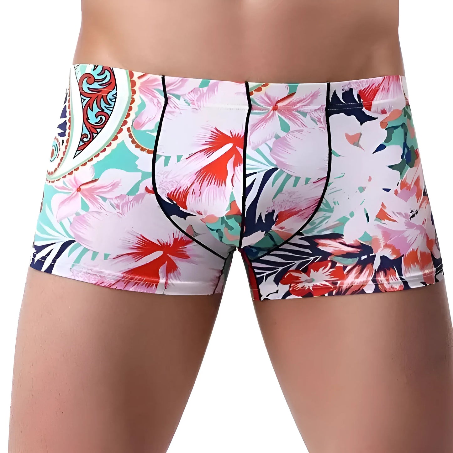 Shorts en fleurs pour hommes