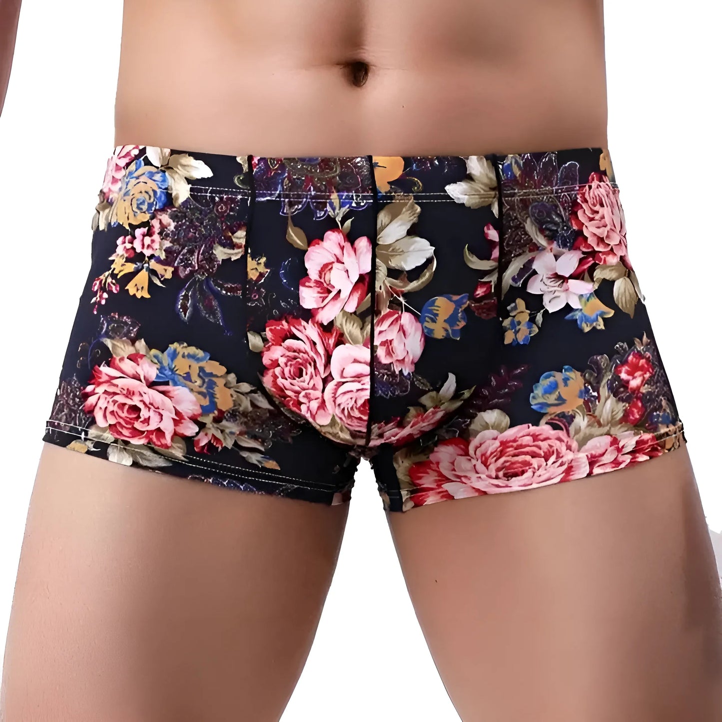 Shorts en fleurs pour hommes