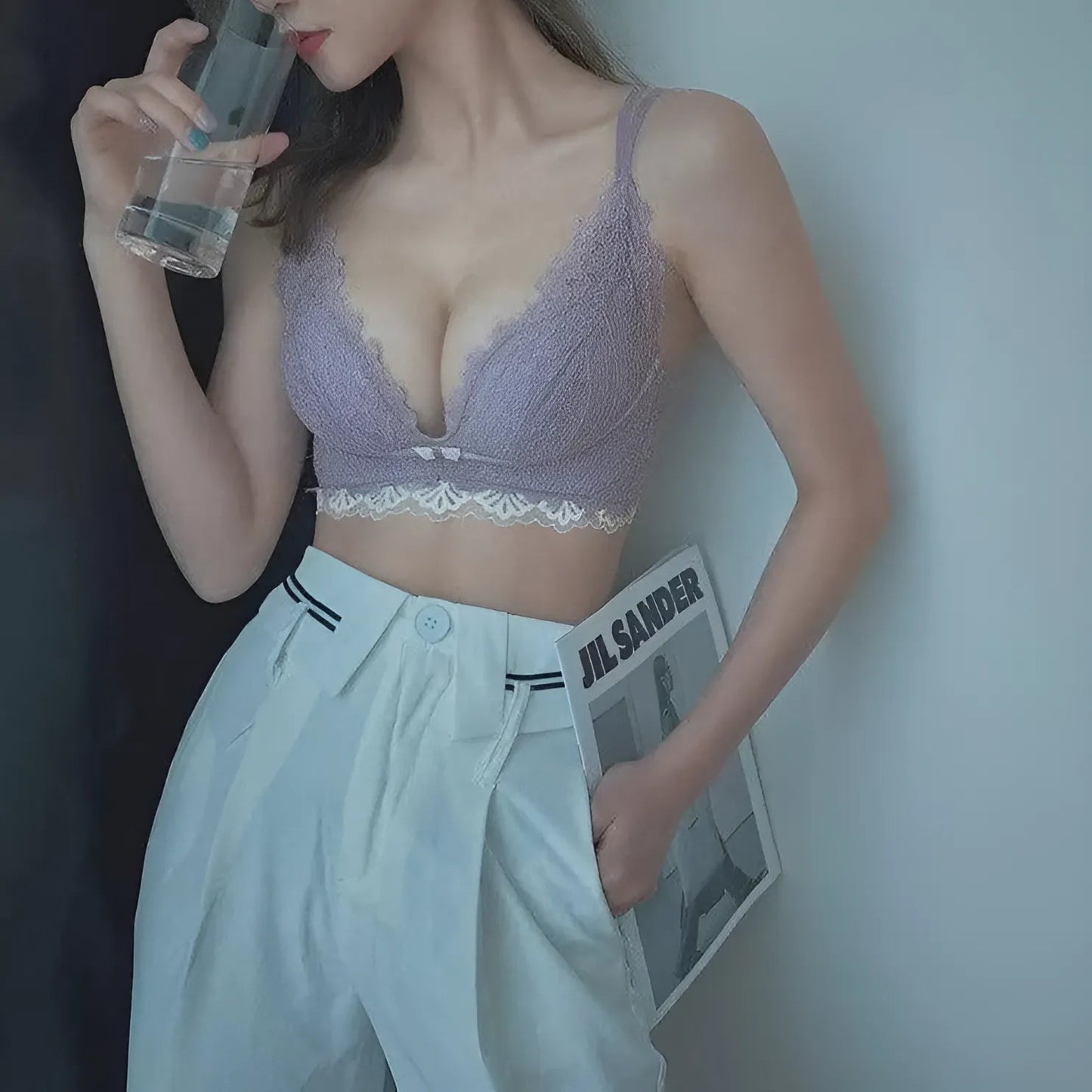 Soutien-gorge à dentelle