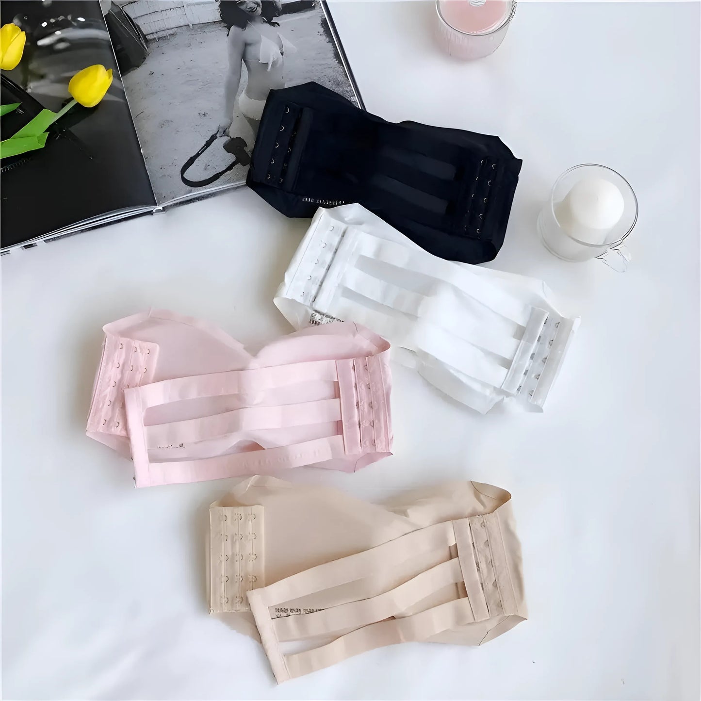Soutien-gorge bandeau ajustable universel