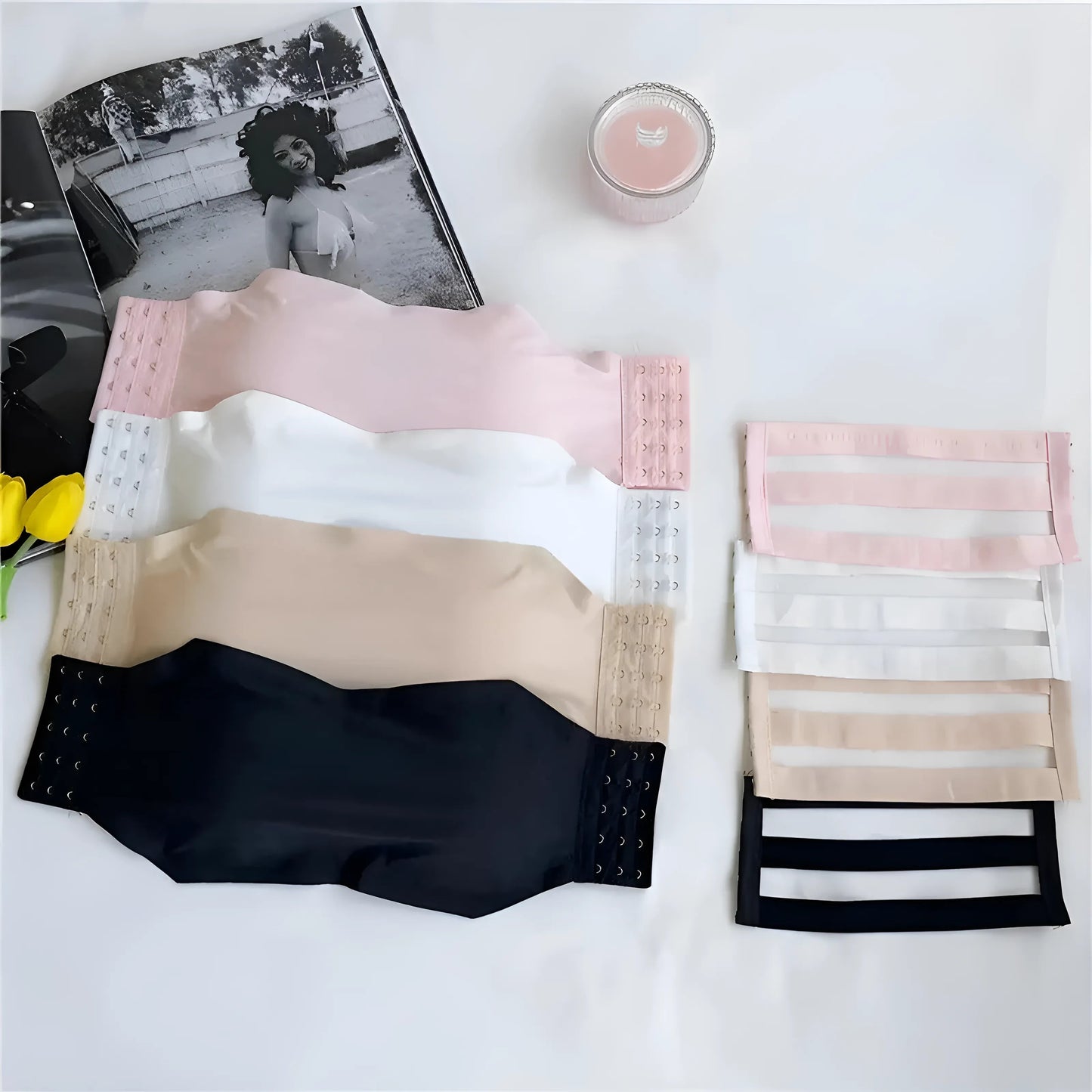 Soutien-gorge bandeau ajustable universel