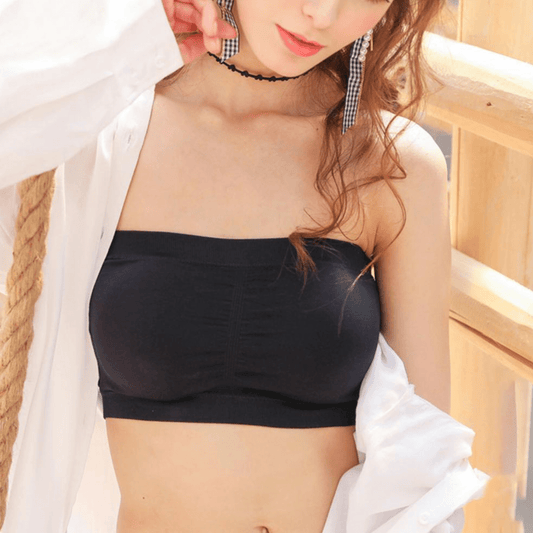 Soutien-gorge bandeau respirant