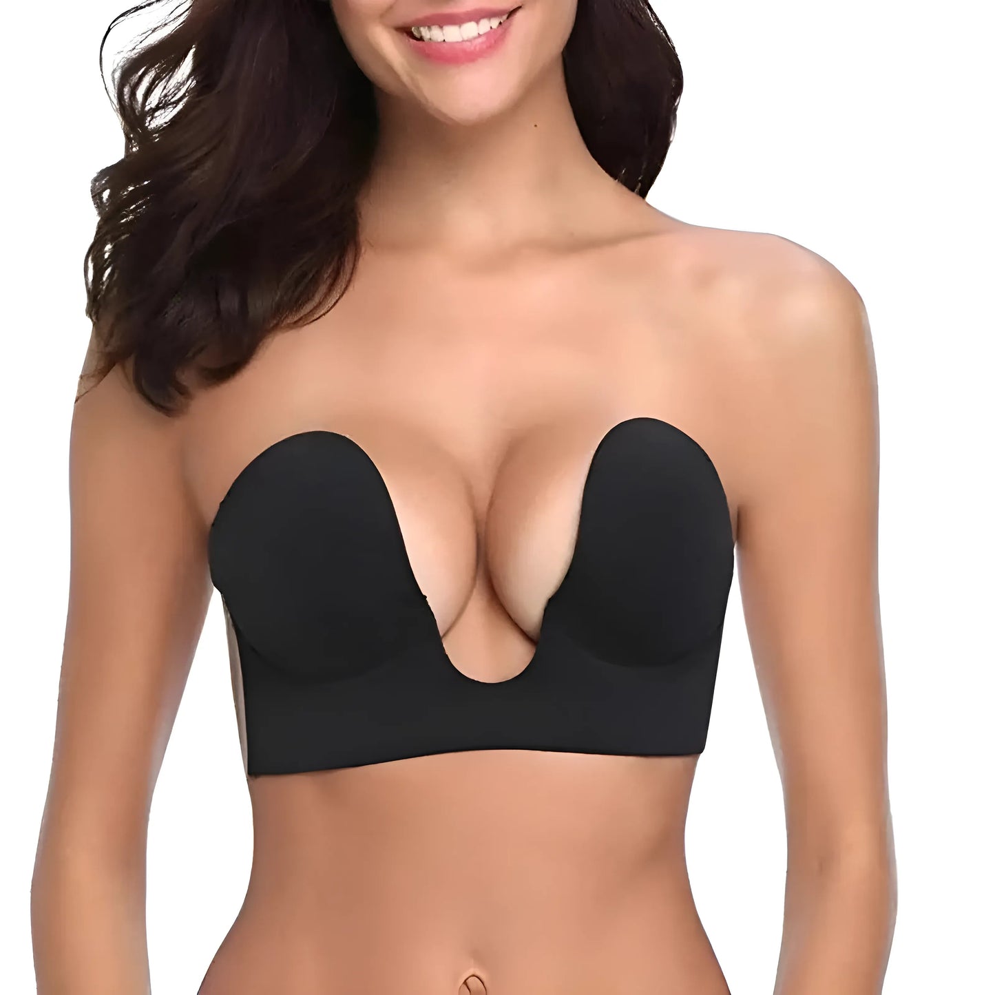 Soutien-gorge collant avec un devant bas