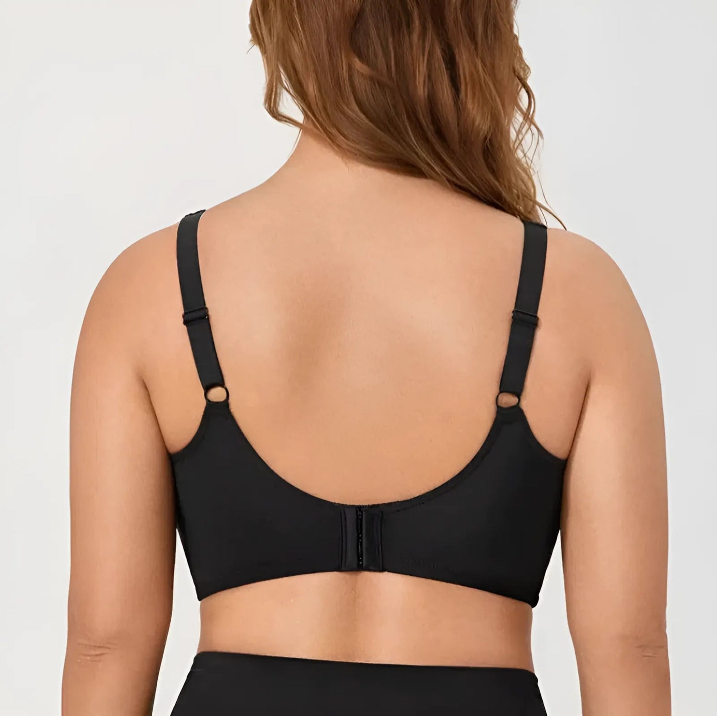 Soutien-gorge de sport grande taille avec panneau en mesh