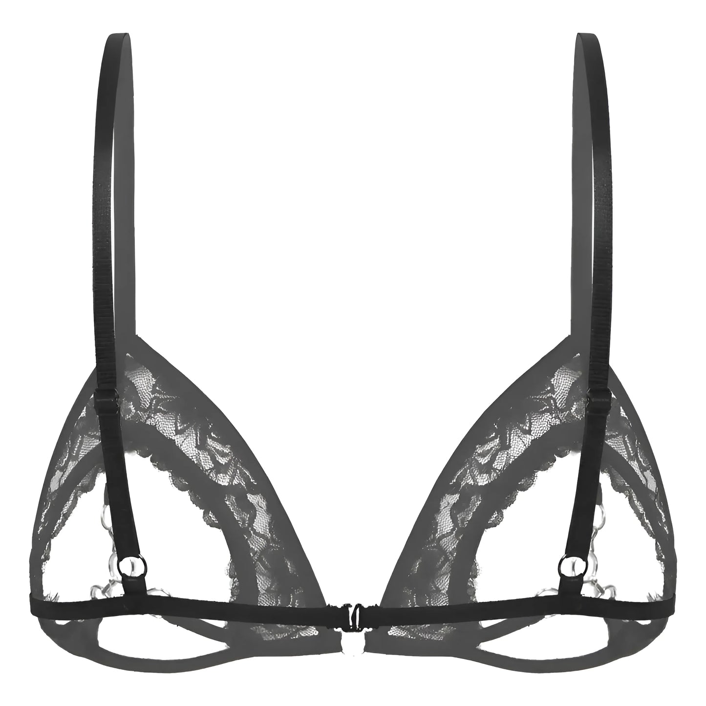 Soutien-gorge en dentelle avec détail découpé