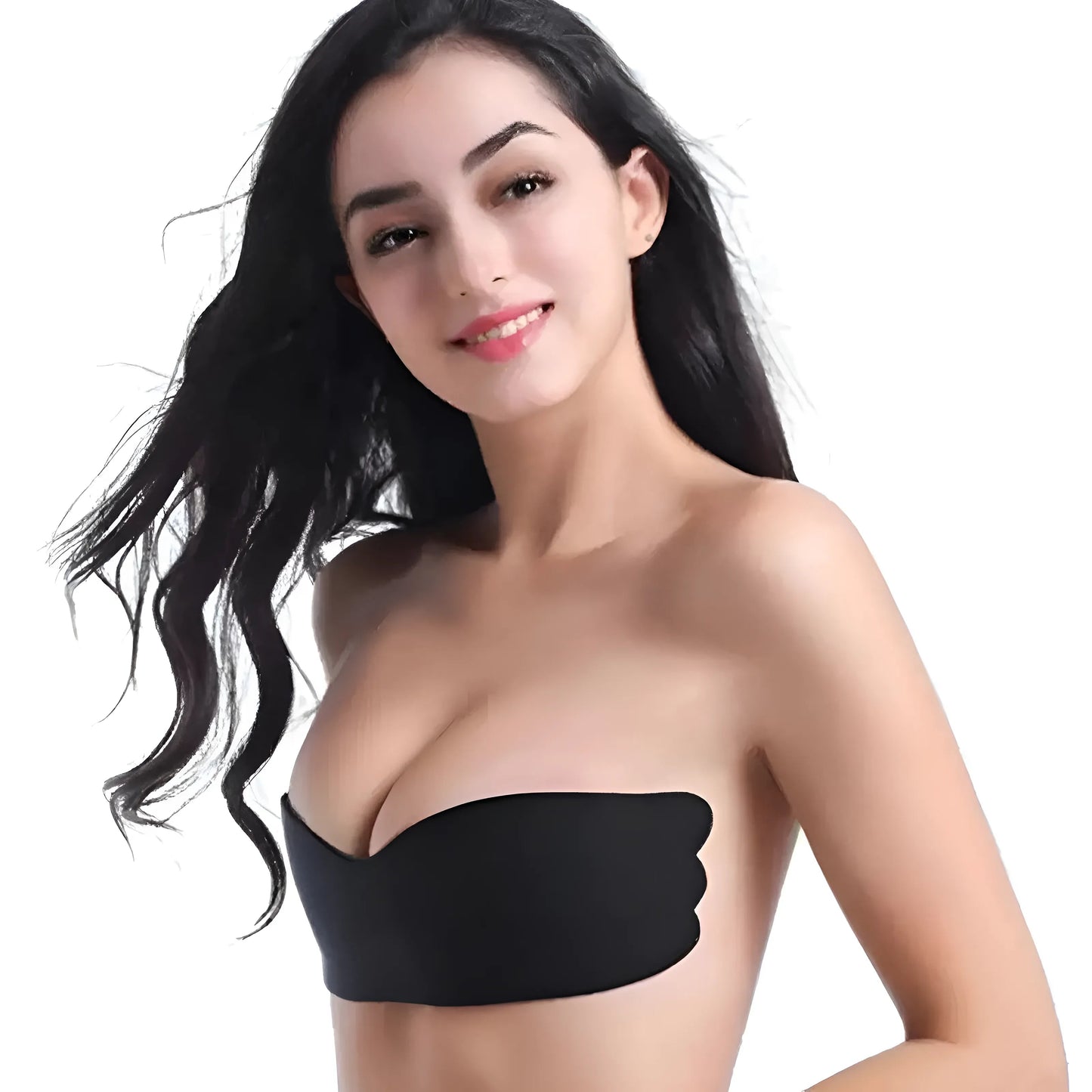 Soutien-gorge en silicone adhésif universel