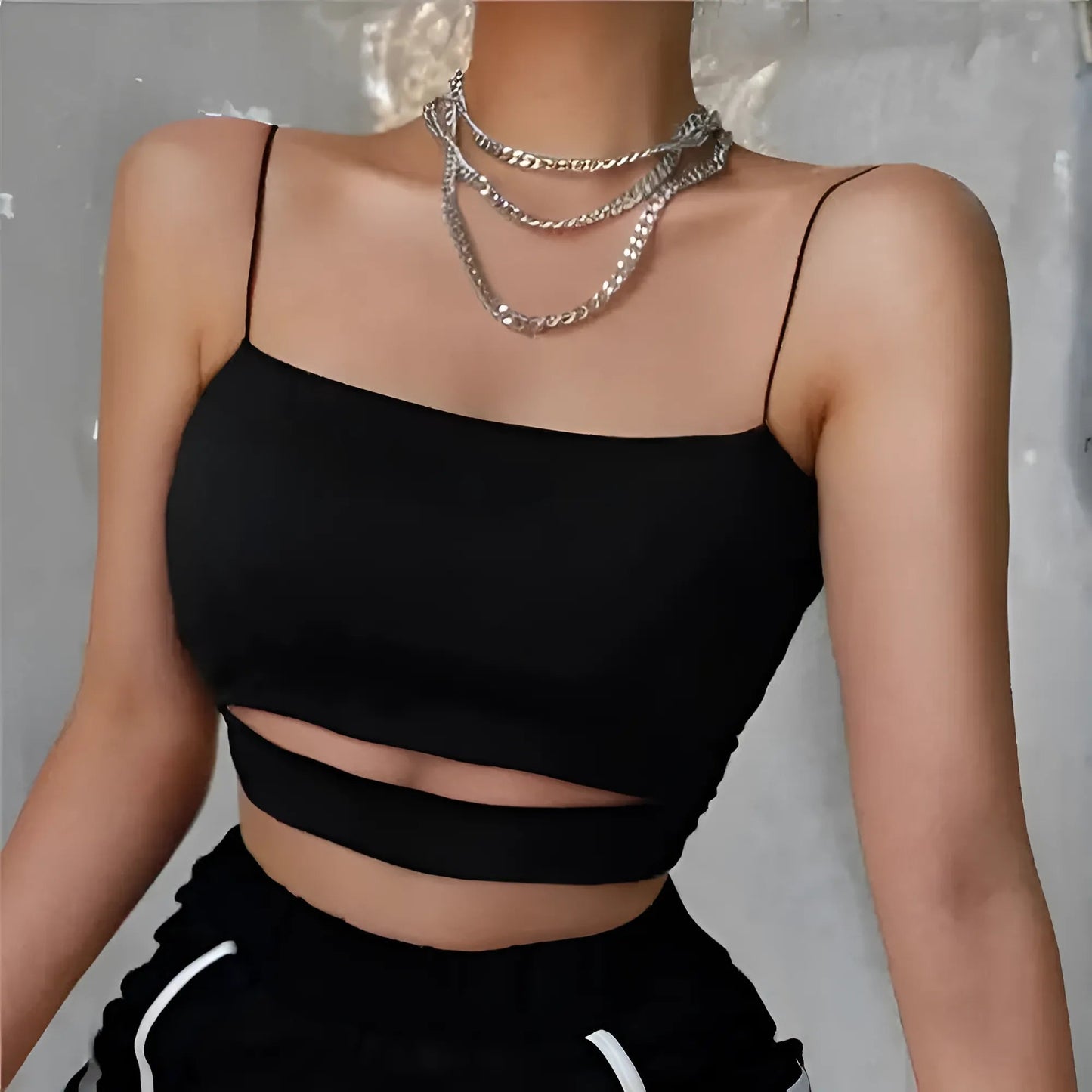 Top en dentelle