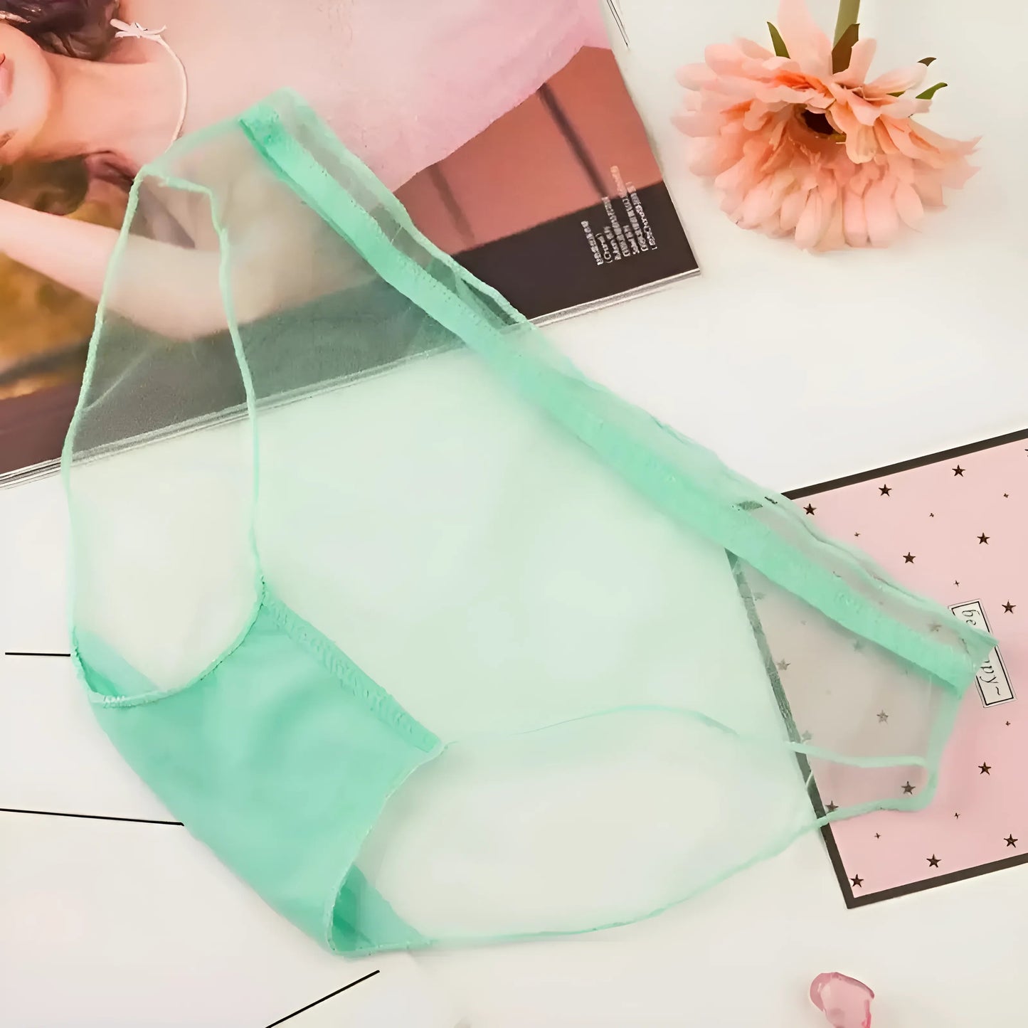 Vert Culottes transparentes
