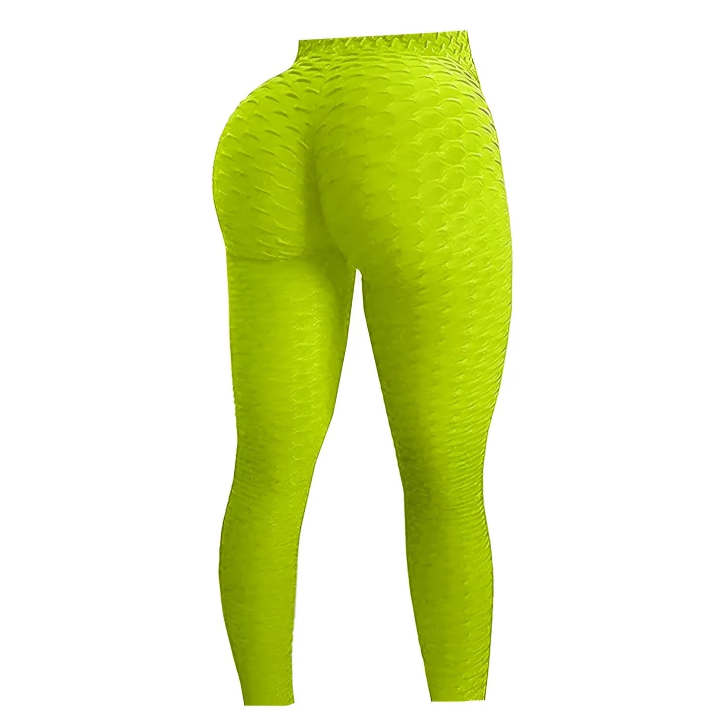 Vert Effet Push-Up Leggings de Sport