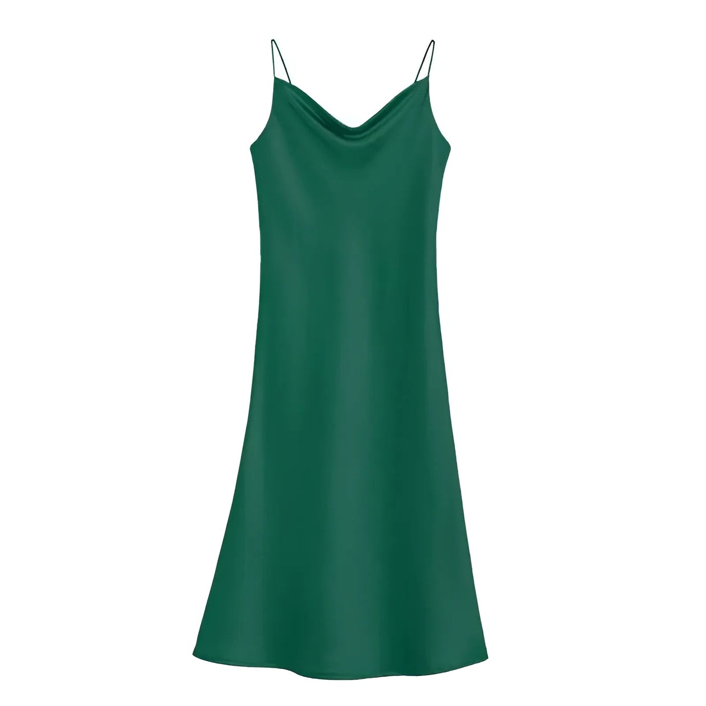 Vert Nuisette lisse avec fente