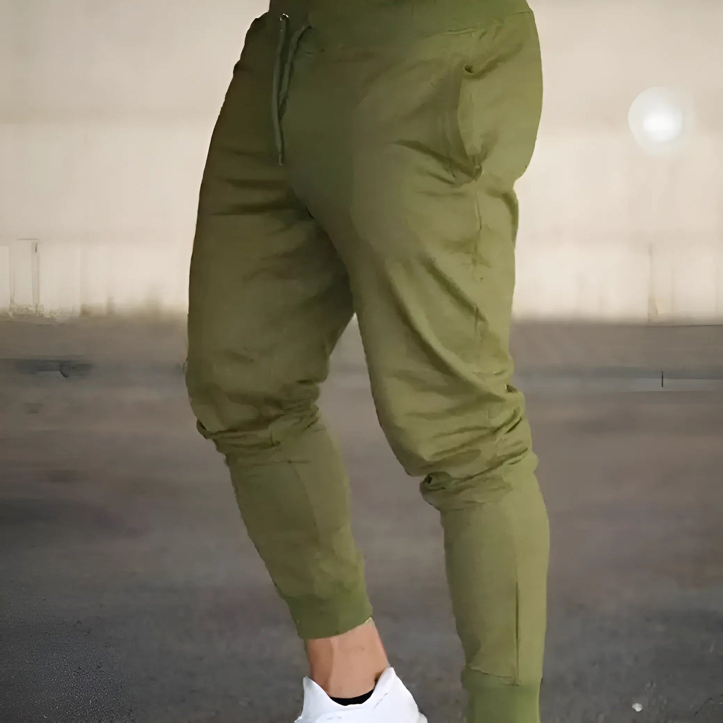 Vert Pantalons de survêtement classiques