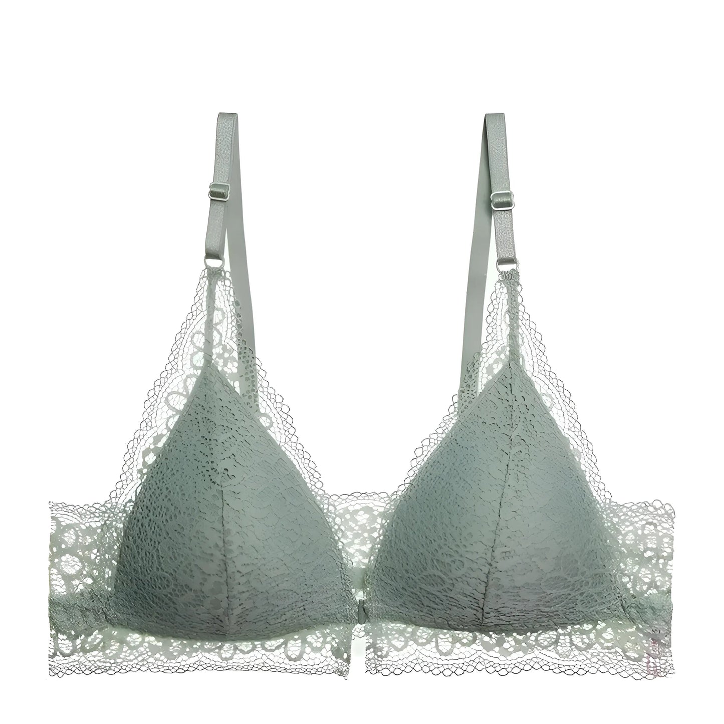 Vert Soutien-gorge en dentelle