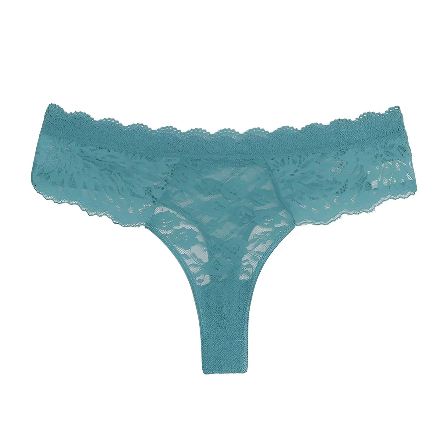 Vert String en dentelle classique