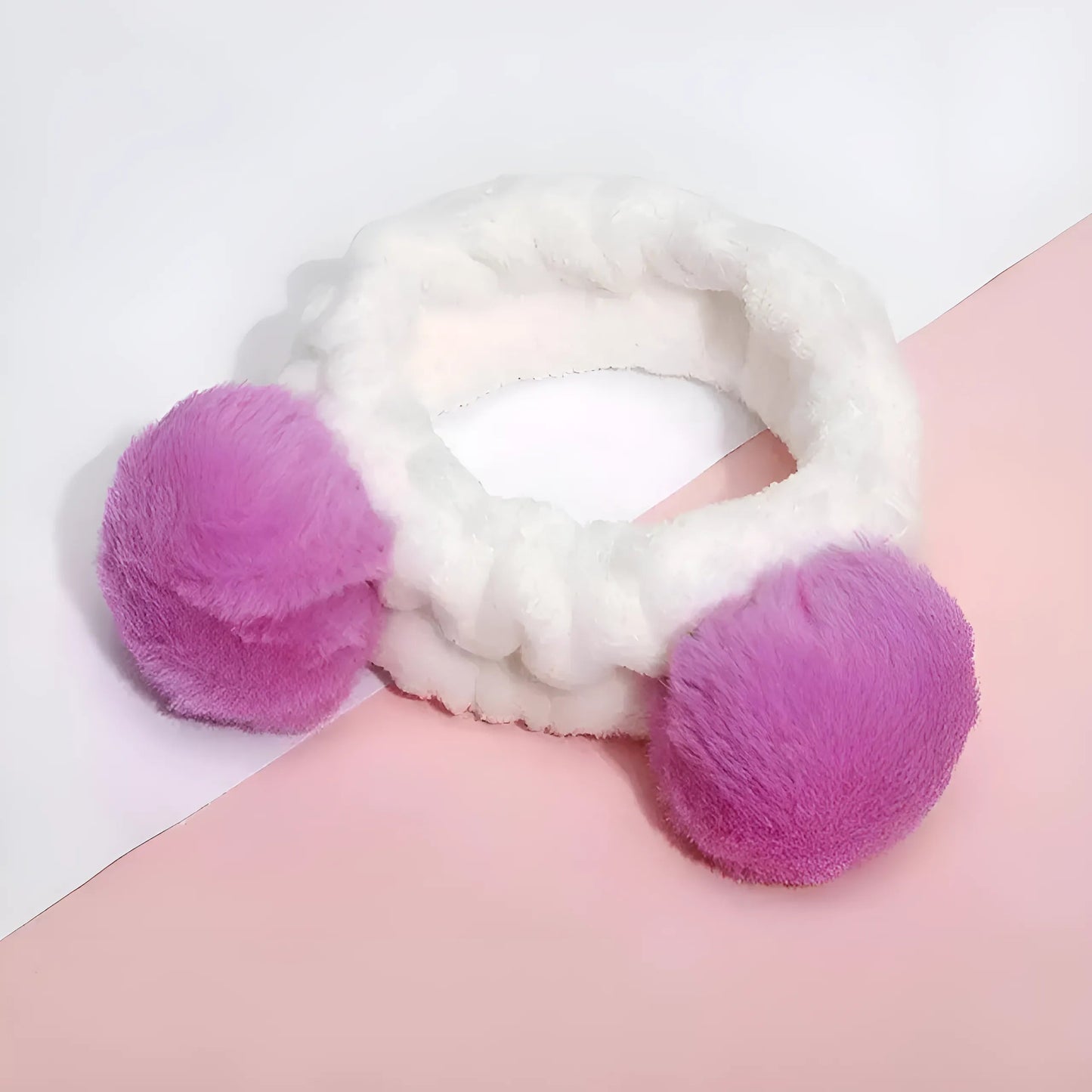 Violet Bandeau à pompons