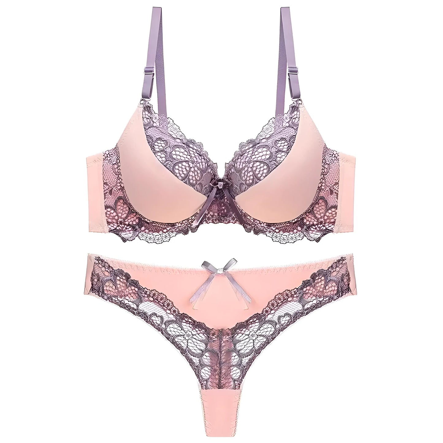 Violet Ensemble de lingerie avec dentelle
