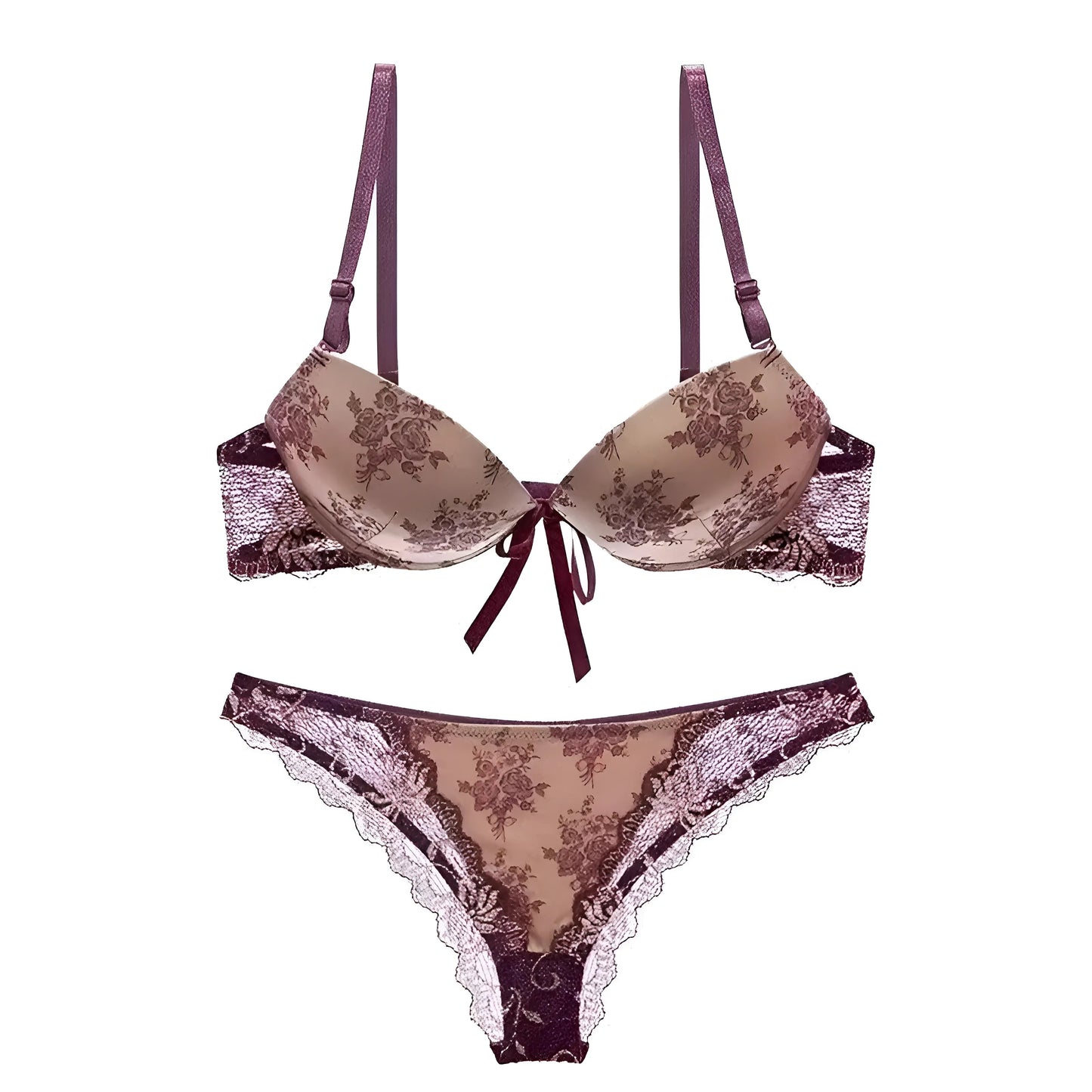 Violet Ensemble de lingerie élégant