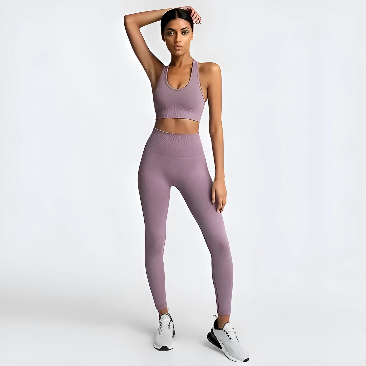 Violet foncé Costume de sport classique