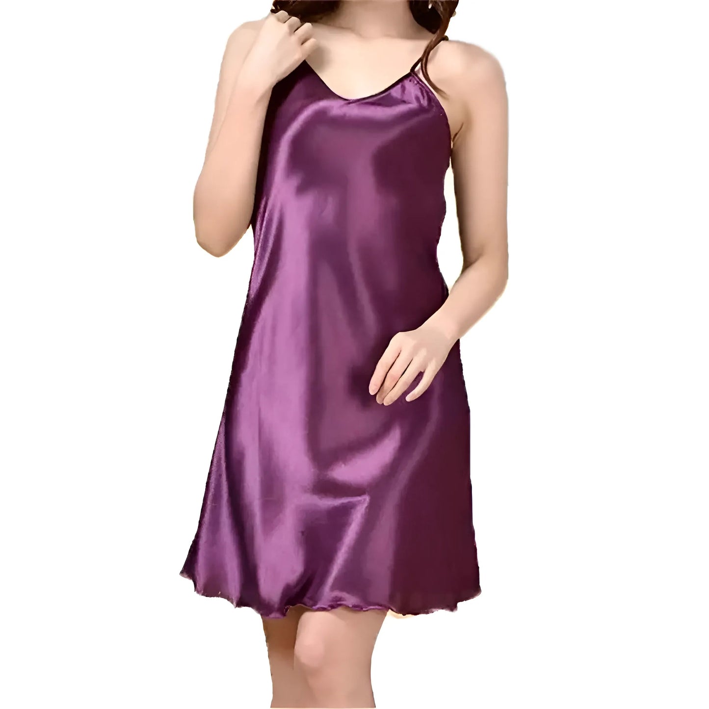 Violet Nuisette en soie