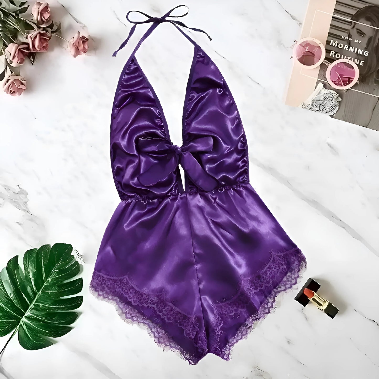 Violet Pyjama une pièce pour femmes
