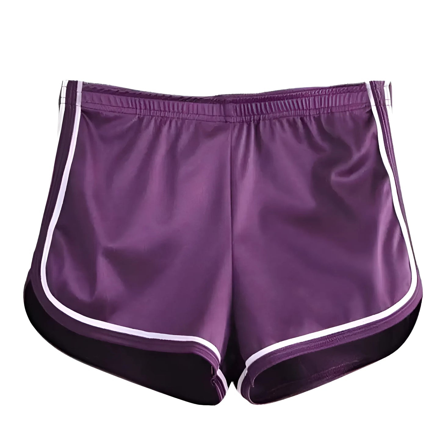 Violet Shorts de sport scintillants