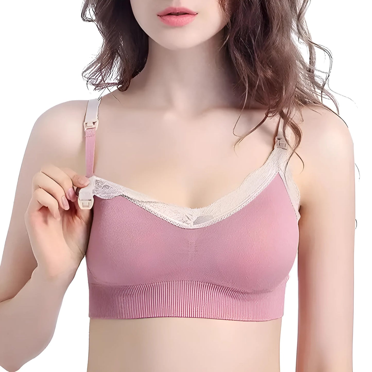 Violet Soutien-gorge d'allaitement confortable