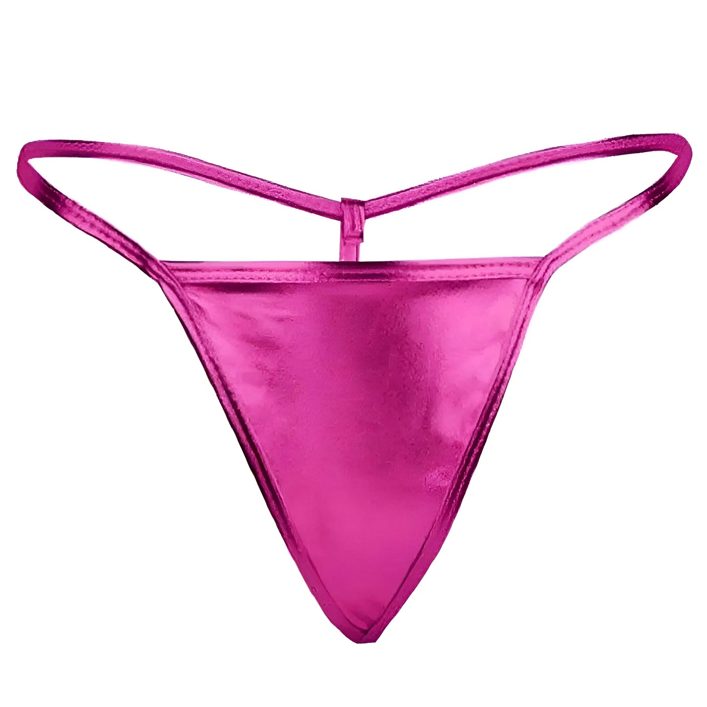Violet String en satin