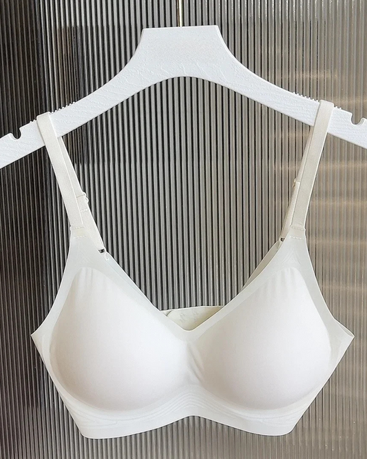 Soutien-gorge sans couture doux à fines bretelles