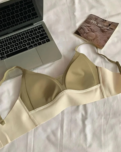 Soutien-gorge bralette doux avec bas décoratif