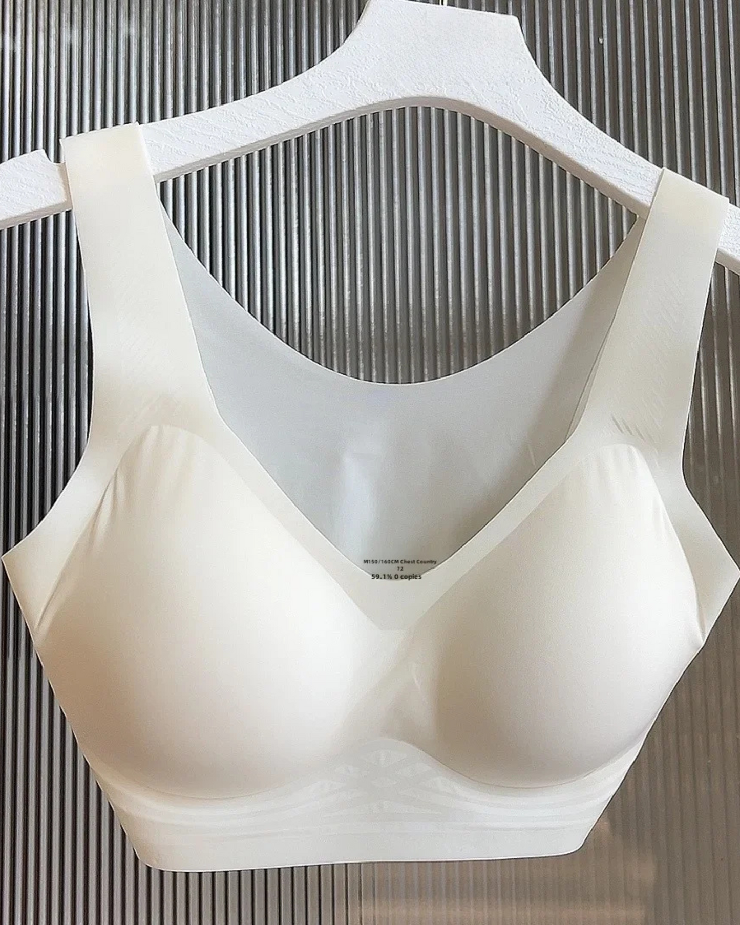 Soutien-gorge doux sans coutures avec larges bretelles