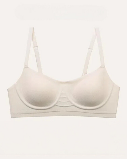 Soutien-gorge sans couture en balconnet confortable