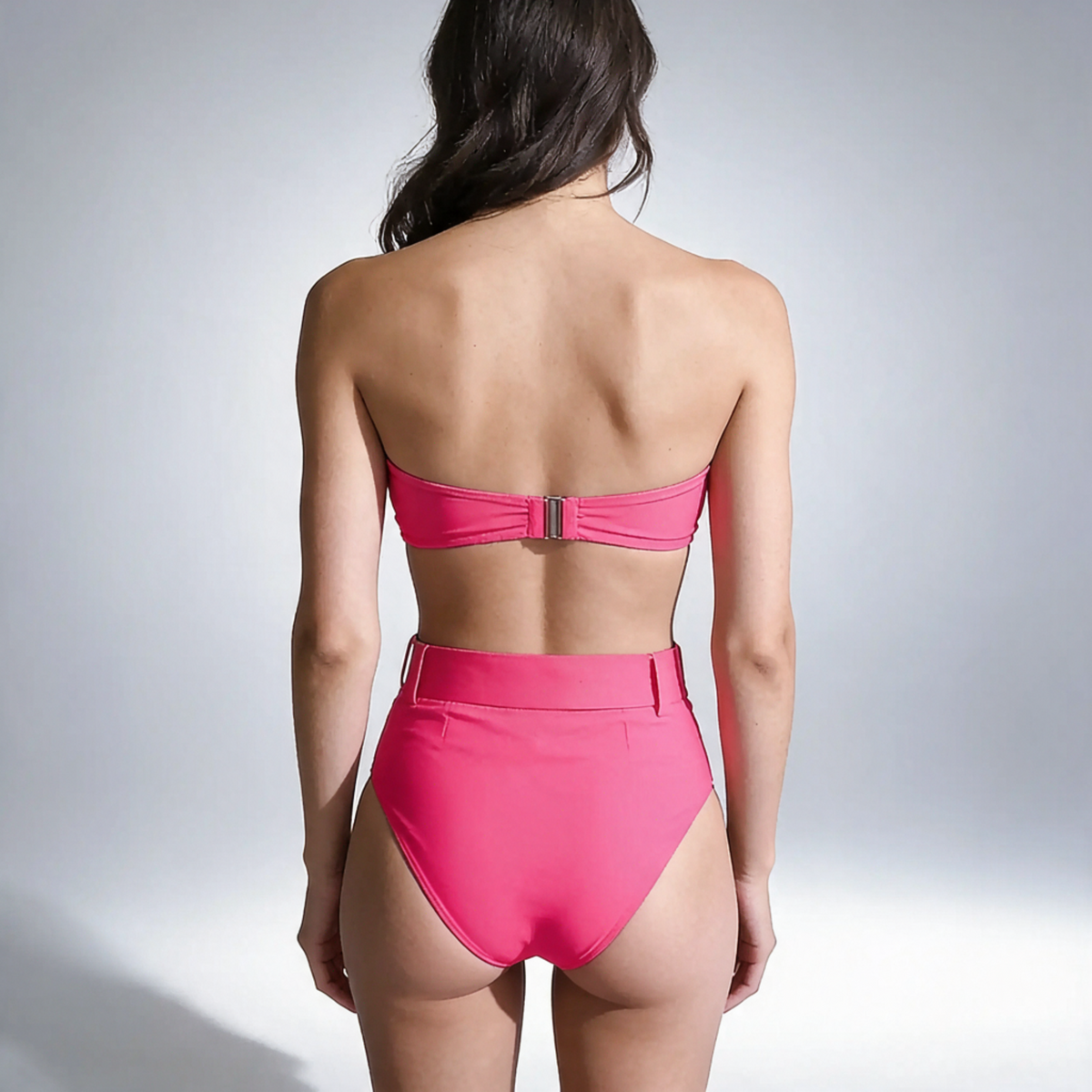 Maillot de bain deux pièces néon