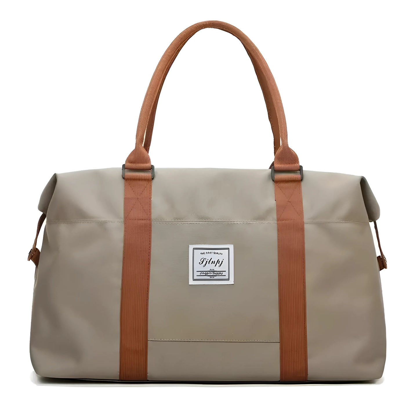 Beige Grand Sac de Sport à Grande Capacité